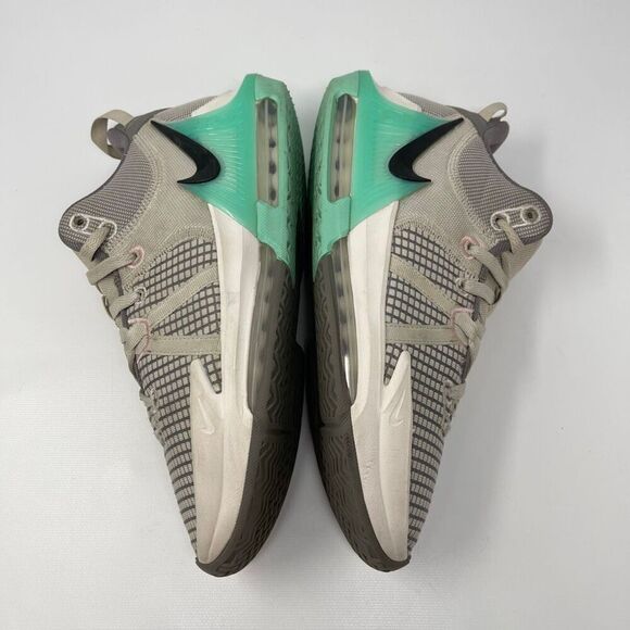 Nike LeBron Witness 7 EP Flat Pewter Mint DM1123-006 Men\'s Size 9 main image 7